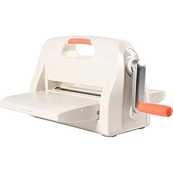 Machine à Gaufrer Et Découper Manuelle - Pour Créations En Papier, Cartes, Scrapbooking (avec Planches Incluses)