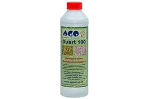 AGO SAUBERKEIT FÜR HAUS UND GARTEN! Hace Quart 100 Alta Concentración Frente 500ml Konzentrat. contra Algas, Trenzar y Otros Grünbeläge. Cloro- y Ácido