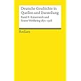 Deutsche Geschichte in Quellen und Darstellung / Kaiserreich und Erster