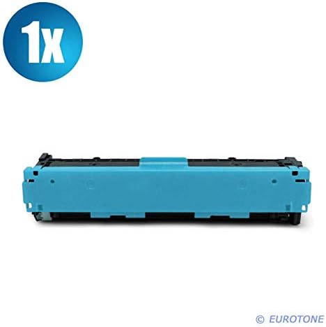1x Eurotone Toner Cartridge for Canon I-Sensys LBP 5050 n replaces 1979B002 716C Cyan Blue