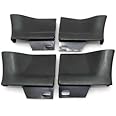 THE BEST STORE Running Board Corner Side MOLDING Black Colour Set of 4 Left Hand + Right Hand [LH+RH} FIT for Maruti Gypsy CAR