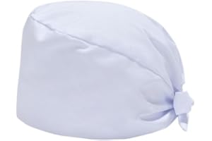 Nanxson Doctor Nurse Scrub Cap Unisex Adjustable Surgical Hat CF9052 (White)