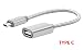 Produktbild Lucklystar® Adapterkabel OTG USB C Typ C Stecker auf USB 2.0 Buchse Adapter OTG Daten-synchronisation des Ladegerät Ladekabel Konverter OTG für Samsung Galaxy S8, Huawei Honor 8, Huawei P9, Huawei P10, P10 Plus, Apple MacBook 12, Tablet Nokia N1, Chrombook Pixel 2015, Pixel Phone, Pixel XL, Nexus 6P, Nexus 5 X, Pixel C, OnePlus 3, LG G5, LG G6 Silber 1PC(Weiß)
