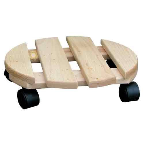 4 x Pflanzenroller Blumenroller Rollbrett Untersetzer - 2