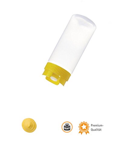Kerafactum® – 3 Quetschflasche Dosierflasche Squeezebottle Majoflasche Flasche bottle Dosierer 0,47 ml Mix - 3