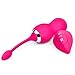 Produktbild Spielzeug USB-Charge Übung drahtlos Jumping Adult Frauen Ben Bullet Ball wiederaufladbare Egg Massage Productviberate für Sex Toys,Pink