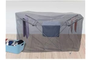 HOME DIRECT Groundlevel Winged Heated Clothes Airer Drying Cover, Helps To Speed Up Drying Time For Less !