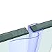 Produktbild Duschdichtung 200 cm - für 10 mm Glas - Wasserabweiser Ersatzdichtung Duschprofil Duschtürdichtung Lippe. In unserem Shop finden Sie alle gängigen Formen für 6-10mm Glas