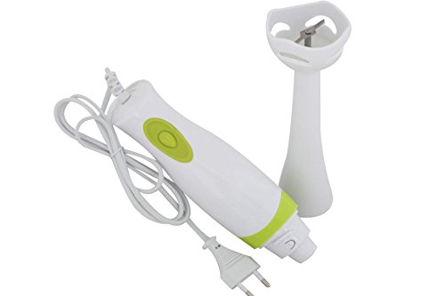 Pürierstab Stabmixer 250 Watt abnehmbarer Schaft Weissgrün - 4