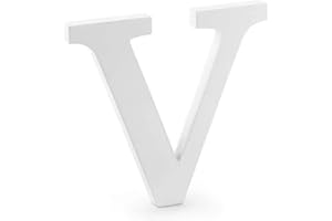 FIND IT, FIND THE BEST PRODUCTS FIND IT Letras de Madera mayúscula Decorativa 20cm (V)