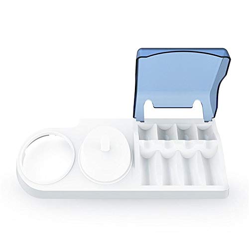 Preisvergleich Produktbild MINGYUECHAO Zahnbürstenhalter Zahnbürstenhalterständer Zahnbürstenhalter-Organizer-Ladestation Für Braun Oral-B-Zahnbürsten, A, Blau