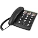 Produktbild OKI - Doro PhoneEasy 331ph Schnurgebundenes Telefon mit großen Tasten, anaolg, schwarz
