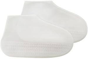 YOUNLEN Cubrezapatos Impermeables, Fundas de Silicona para Zapatos, Reutilizable Impermeable Antideslizante Silicona Cubrezapatos de Lluvia para Lluvia, Día de Nieve, Caminos Fangosos