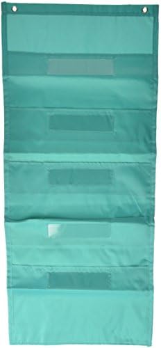 File Folder Storage: Teal Pocket Chart