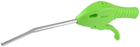 Amico Green Plastic Handle triggered Industrial Air Blow Gun Duster Cleaning Cloth