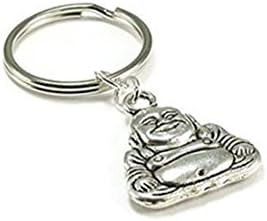 lamnxjufBuddha Key chain Buddha KeyRing Key Ring