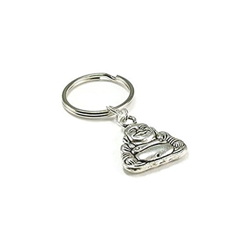 lamnxjufBuddha Key chain Buddha KeyRing Key Ring