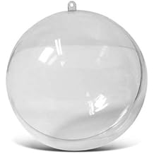 Sfera Apribile In Plastica Rayher - Diametro 14cm, Foro 15mm, Per Decorazioni E Creazioni Fai Da Te - Foto 3