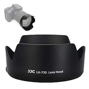 JW Reversible Lens Hood Shade For Canon EF-S 18-135mm f/3.5-5.6 IS USM Lens Replaces Canon EW-73D+JW emall Micro Fiber Cleaning Cloth