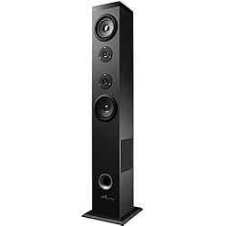 Energy Sistem Tower 5 - Sistema de sonido Bluetooth (60 W, Touch panel, USB/SD y FM) color negro