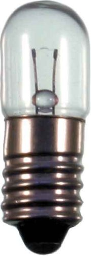 S+H Röhrenlampe Kleinröhrenlampe 10x28mm Sockel E10 6 Volt 1 Watt