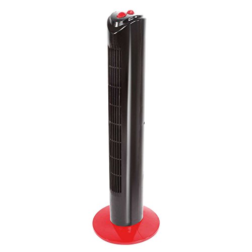 Turm-Ventilator mit 3 Stufen und Timer (drehend, oszillierend, Höhe 80 cm, 50 Watt, Säulenvenilator, Lüfter, Standventilator) - 2