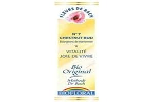 Biofloral, Flores De Bach 07 Chestnut Bud - Brote De Castaño Bio Demeter - 20 ml
