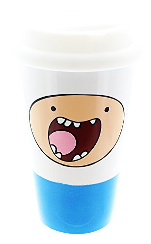 Preisvergleich Produktbild Adventure Time Finn 16oz Ceramic Travel Mug