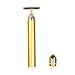 Yaha Golden T Shape Face Skin Massage Roller Derma Body Firming Massager Electric Energy Beauty Bar