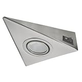 Halogen Dreieck-Unterbauleuchte MATTCHROM 12V 20W mit...