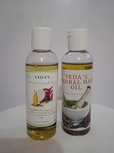 Herbal and Onion Hairoil combo (pack of 2*100ml)