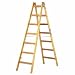 Produktbild Brennenstuhl Holz-Stehleiter 2x7 Sprossen Höhe 210cm