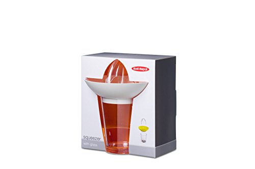 Rosti Mepal 104557530600 Saftpresse mit Kunststoffglas San/ABS weiß 13,5 x 13,5 x 17 cm - 2