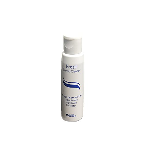 EROSIL - Dermo Cleaner Gel hidratante acción 3 en 1 : limpiador, hidratante y protector de la piel con aloe vera - 30 ml