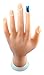 Beauties Factory Blendable Finger Nail Movable Soft Practice Display Training Hand Tool