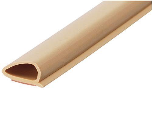 Preisvergleich Produktbild Gedotec Zimmer-Türdichtung selbstklebend TPE 4.10 Türzargendichtung 6 Meter Fensterdichtung / Universal-Dichtung Falzbreite 12 mm / Farbe: beige / Klebedichtung für Fenster & Türen / 1 Stück