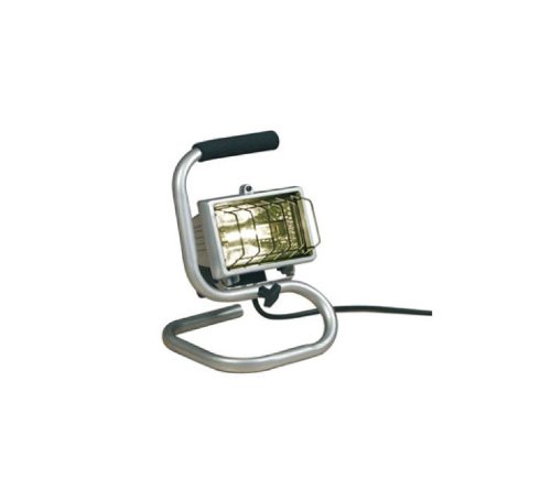 Preisvergleich Produktbild REV Ritter Halogenfluter mit Ständer IP44 120W silber 0593079555