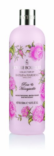 Baylis and Harding Royale Bouquet Royale Bouquet Rose and Honeysuckle Bath Foam 500ml