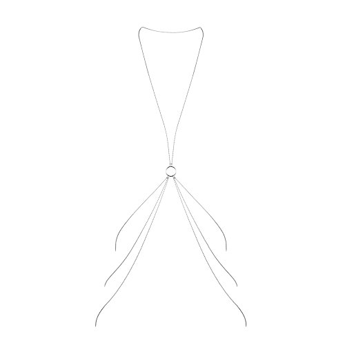 Preisvergleich Produktbild BIJOUX INDISCRETS die Magnifique, acht Körper Kette, Silber
