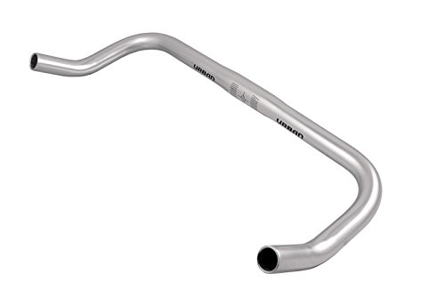 Manillar URBAN URBANO de persecución en Aluminio Plata Bulhorn para B