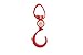 Peachy Baby Buggy Hooks - Available in 2 colours (RED)