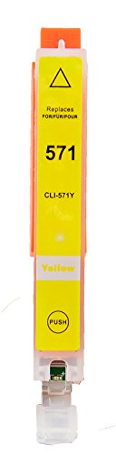 Druckerpatrone kompatibel für Canon CLI-571 YXL yellow - 3
