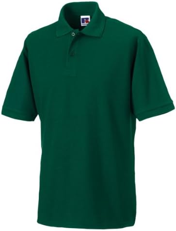Russell hard polo bot green XL