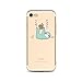 Produktbild KSHOP iPhone 7 plus /iphone 7s plus Hülle (5.5 zoll) Schöne Muster Drucken Schutzhülle Handyhülle Durchsichtig TPU Silikon Schale Weich Tasche Ultradünnen Leichtgewicht Case Cover Anti-stoß Kratzfeste Etui Abdeckung - Karikatur Tier Hündchen