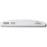 MOMO professional Tırnak &Uuml;st&uuml; T&ouml;rp&uuml; Buffer 100/180 Beyaz Yarım Ay