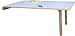 Wall folding table Kidz Pro 120 x 65 cm Various Colours and Sizes