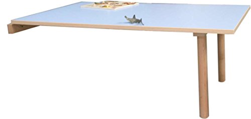 Wall folding table Kidz Pro 120 x 65 cm Various Colours and Sizes