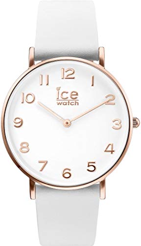 Ice Watch watch strap CT.WRG.36.L.16 Leather White 18mm (Only watch strap - WATCH NOT INCLUDED!)