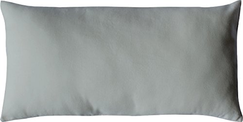 Kissen, Baumwolle, 30 x 60 cm, 350 g, grau, 30x60