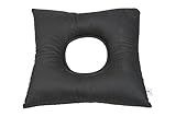 Lochkissen, 40x40cm, Baumwolle & Buchweizen (schwarz) Lochkissen, 40x40cm, Baumwolle & Buchweizen (schwarz)